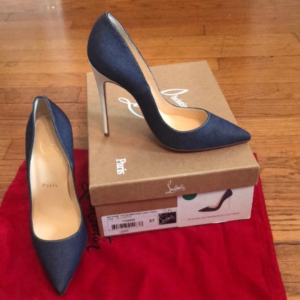 COPY - SO KATE 120 DENIM/JAZZ CALF HEEL